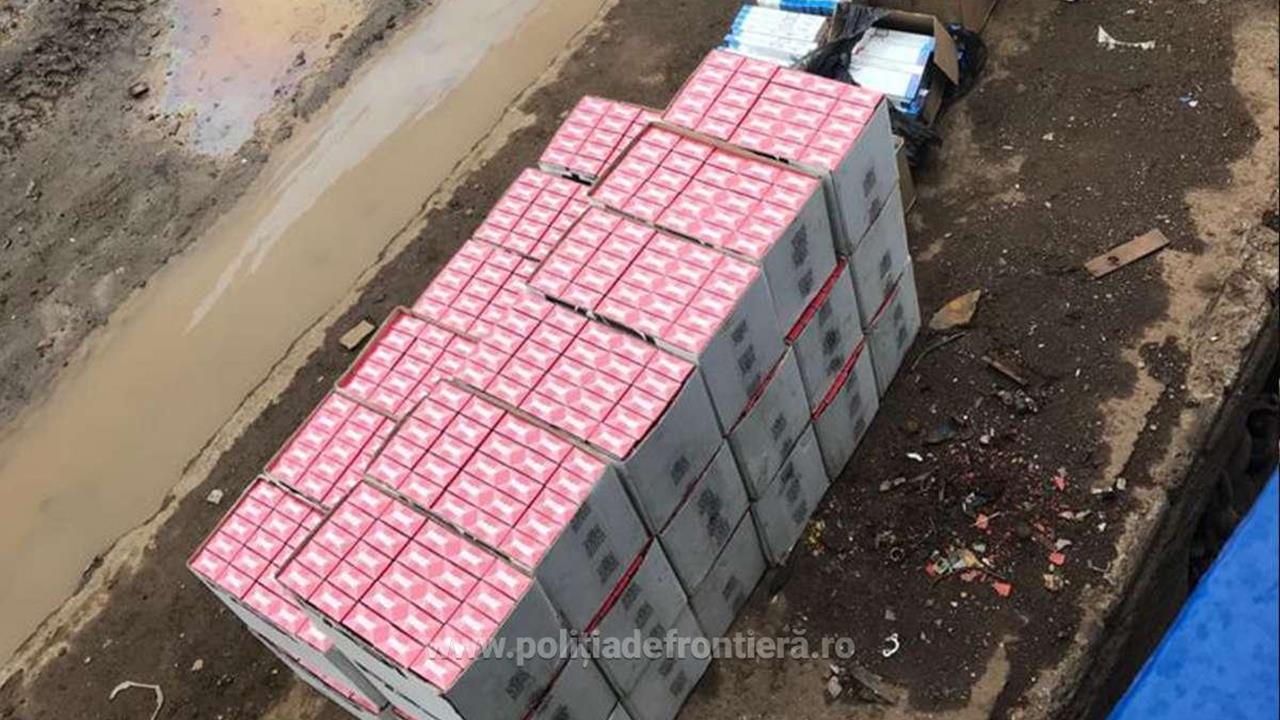 Peste 9.000 de pachete de țigări de contrabandă, găsite de polițiști la bordul unei nave în Portul Constanța