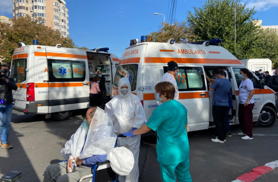 Situaţie critică la Constanţa. Mai multe persoane au murit după incendiul izbucnit la ATI de la Spitalul de Boli Infecţioase